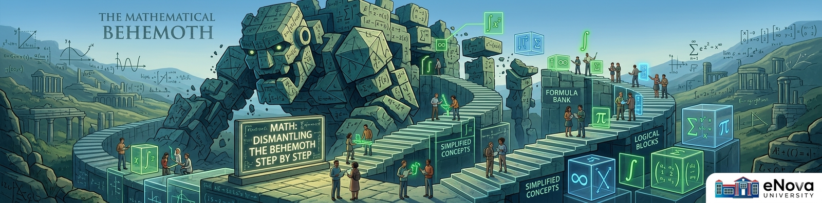Math: Dismantling the Behemoth Step by Step